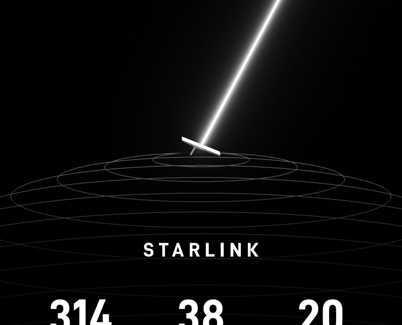 Starlink speed test during WiFi survey in Hale Barns